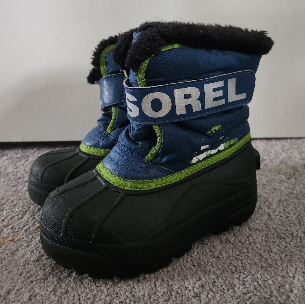 Sorel Kids' Snow Commander Boots Size 10 Toddler